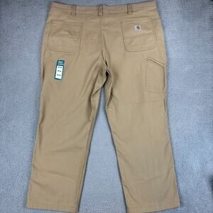 Carhartt Rugged Flex Relaxed Fit Canvas Work Pant Mens 46x30 Workwear BN2291-M
